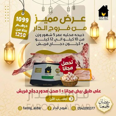 عرض مميز من فروج الدار