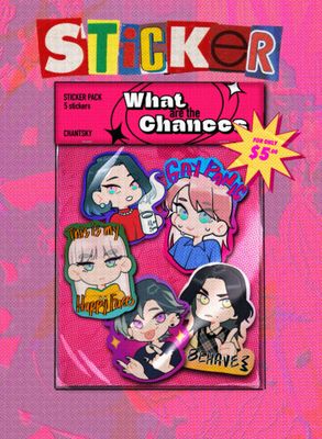 What are the Chances STICKER PACK