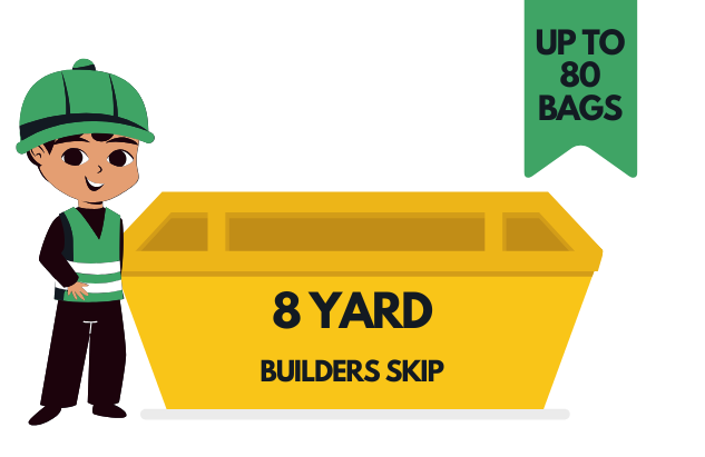 8 Yard Builders Skip