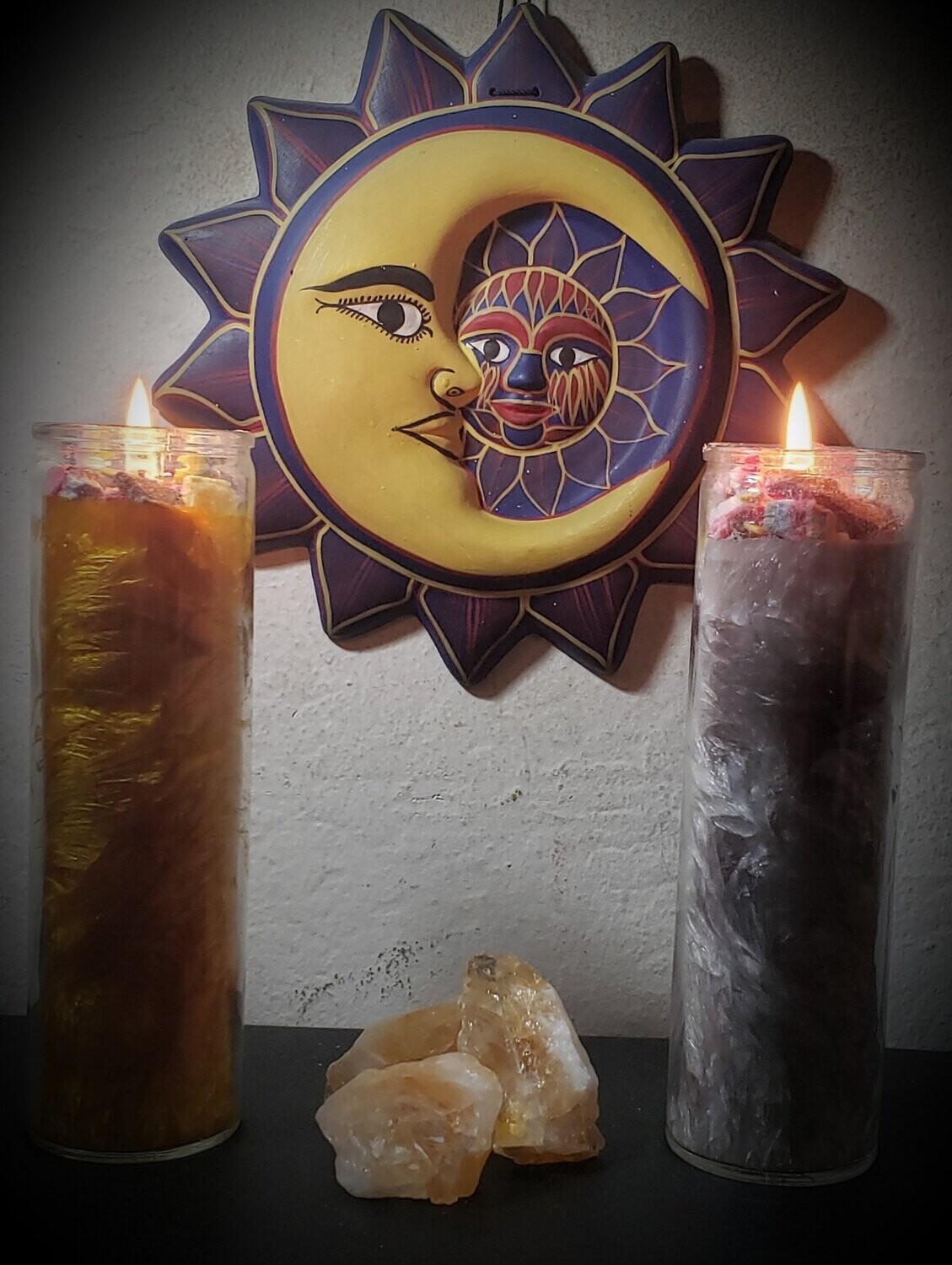 "SUN AND MOON" MAGIC CANDLES