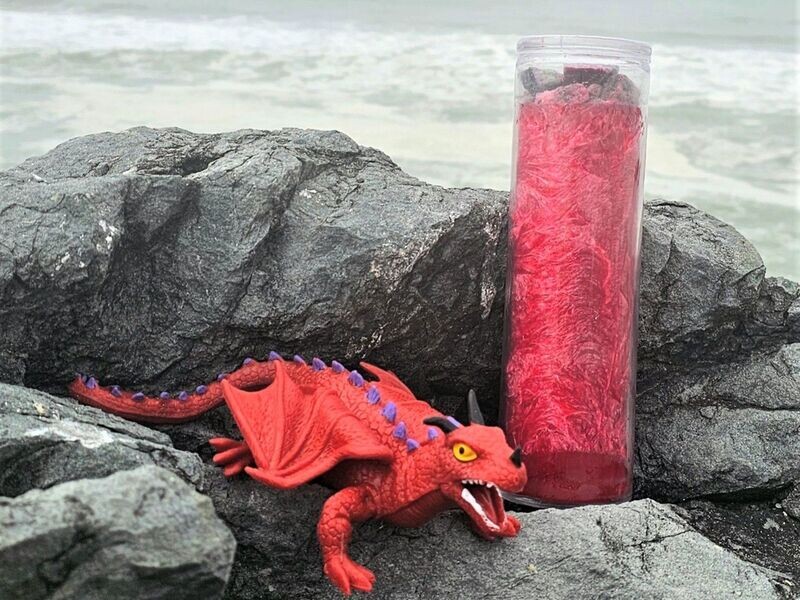 "DRAGON'S BLOOD" MAGIC CANDLE