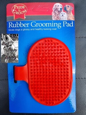 Grooming pad