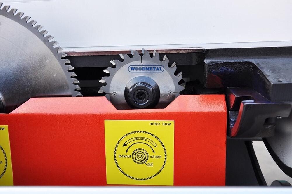WOODMETAL Sliding Table Saw WS 110 with Hand Wheel (7.5Hp)