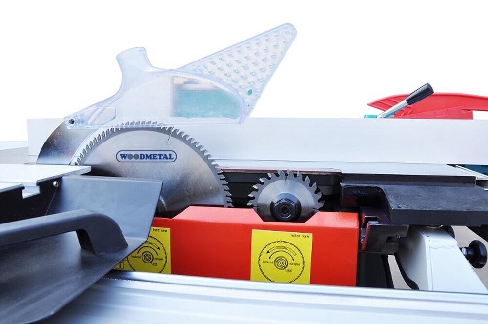 WOODMETAL Sliding Table Saw WS 110 with Hand Wheel (7.5Hp)