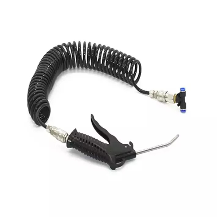 Air Blower Gun Kit With 5 Meter Spiral Polyurethane Hose