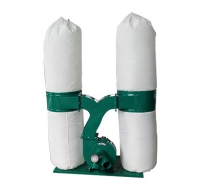 4.0kw 5.5hp WOODMETAL Dust Extractor/Dust Collector with Two Bags