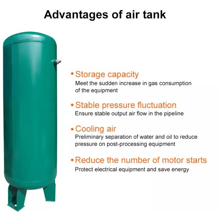 Screw Compressor Air Tank 600L Air Receiver Tank