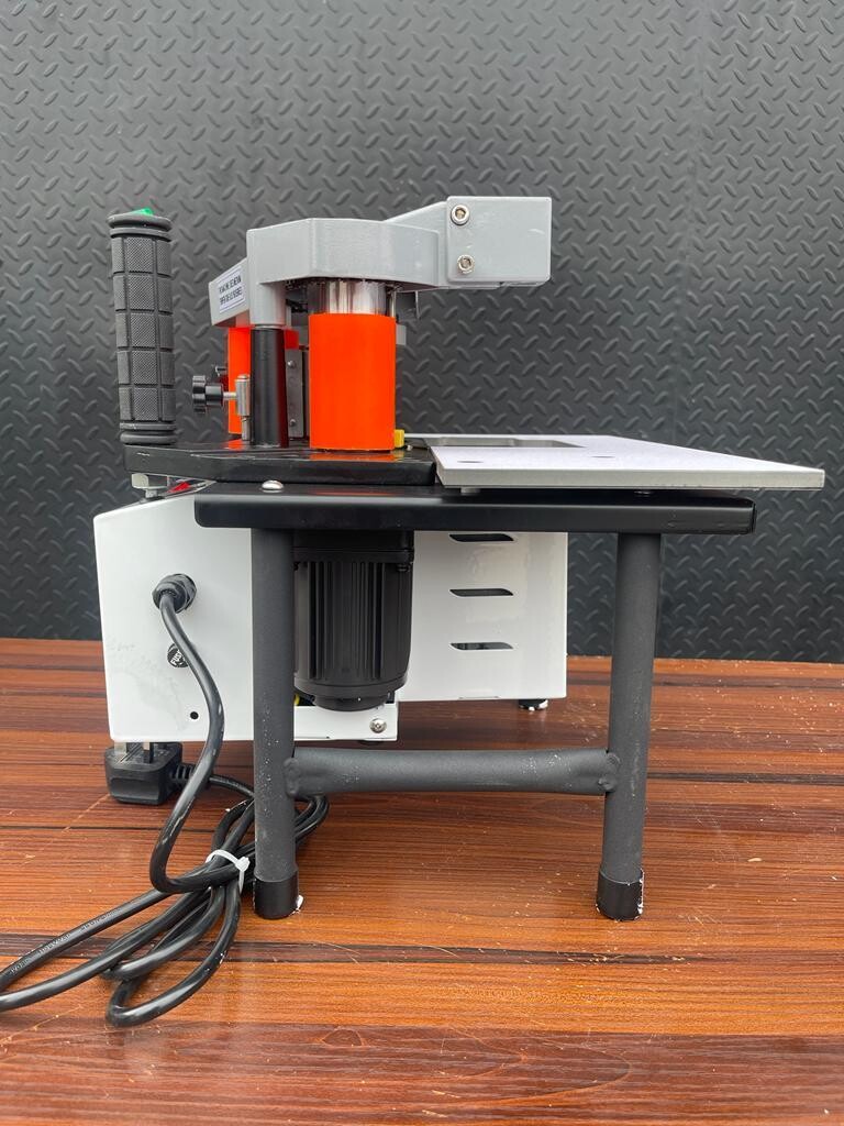 WOODMETAL WE 10B Portable Edge Banding machine For Straight Curve MDF Boards PVC ABS Manual Edge Bander