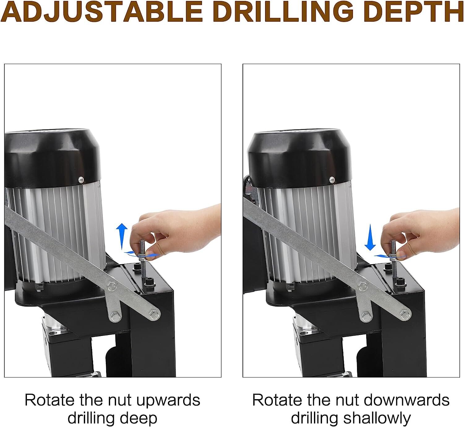 WOODMETAL WHD 10 Hinge Drill Machine