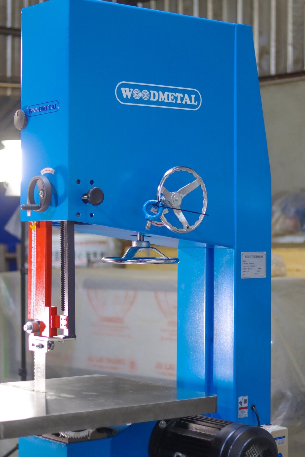 WOODMETAL WBS 422 Woodworking Vertical Band Saw (5.5KW 7.5HP)