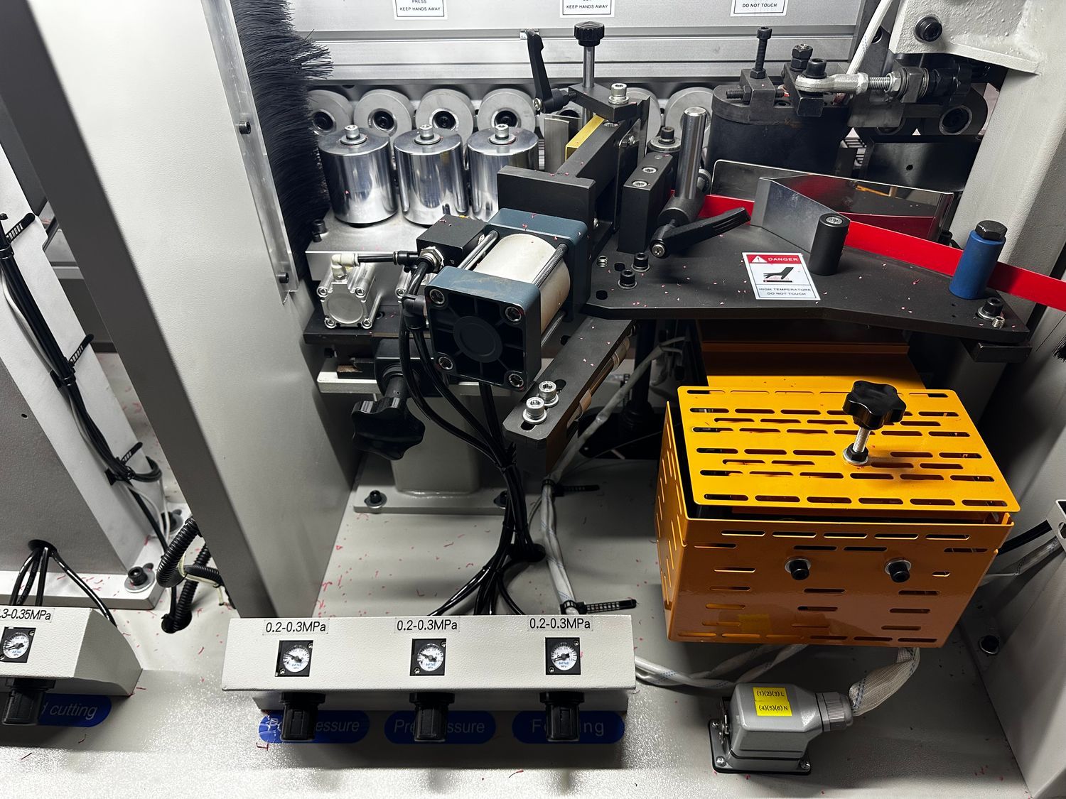 WOODMETAL WE 500X Edge Bander with 5 Functions