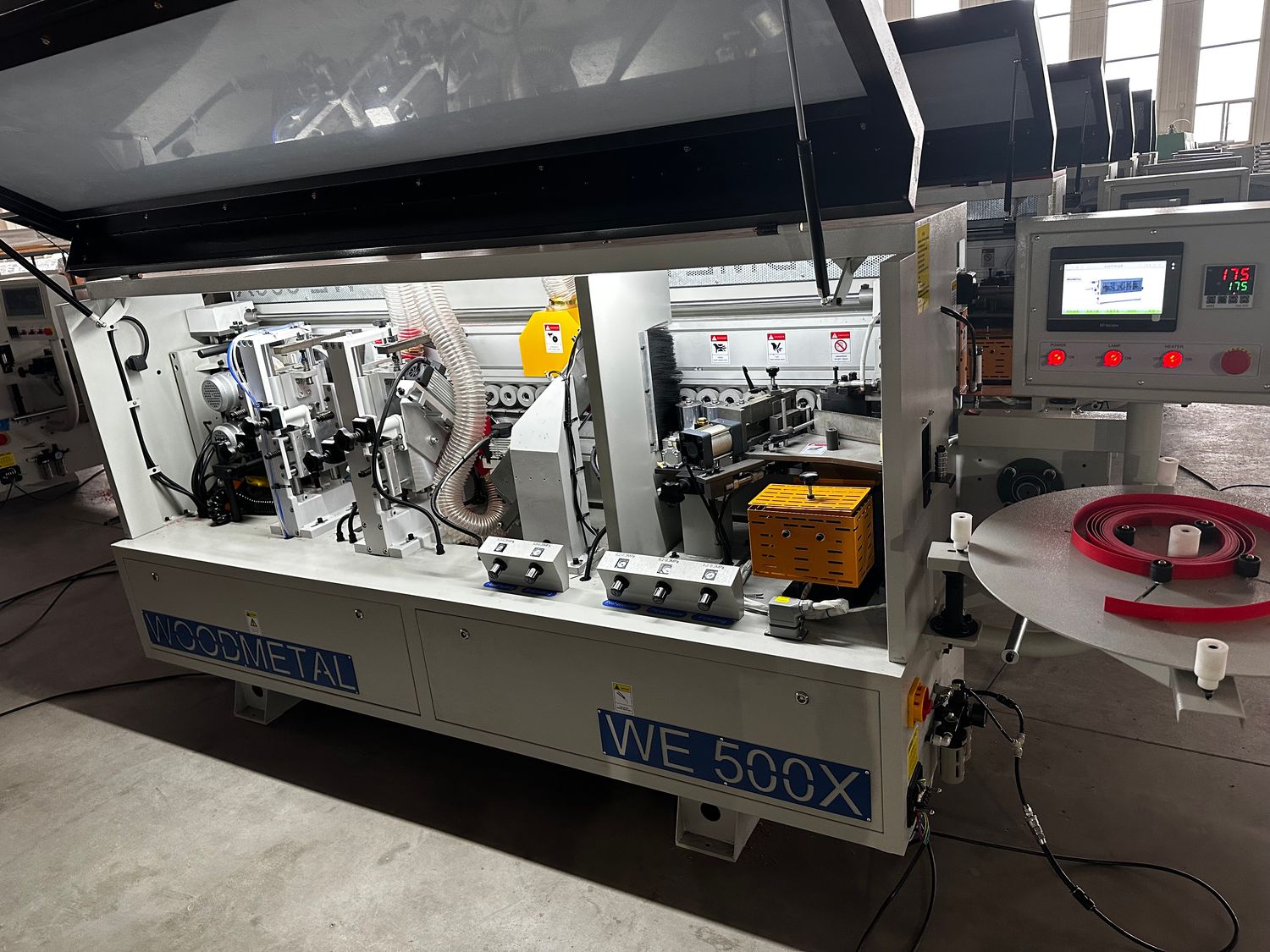 WOODMETAL WE 500X Edge Bander with 5 Functions