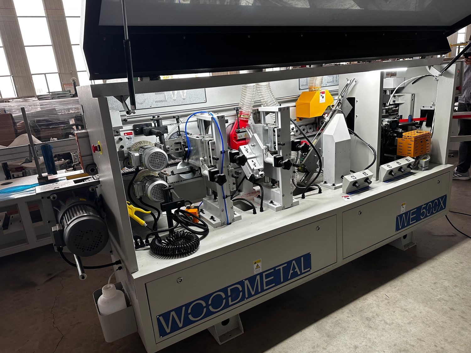 WOODMETAL WE 500X Edge Bander with 5 Functions