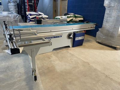 WOODMETAL Sliding Table Saw WS 110 with Hand Wheel (7.5Hp)