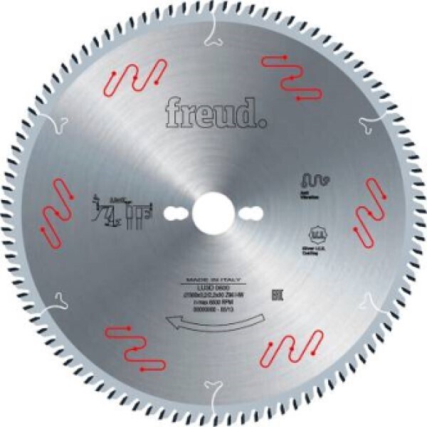 LU3D0600 - FREUD Panel Saw Blade For MDF, HDF, MFC &amp; Acrylic Boards 300 x 3.2 x 2.2 x 30mm x Z96