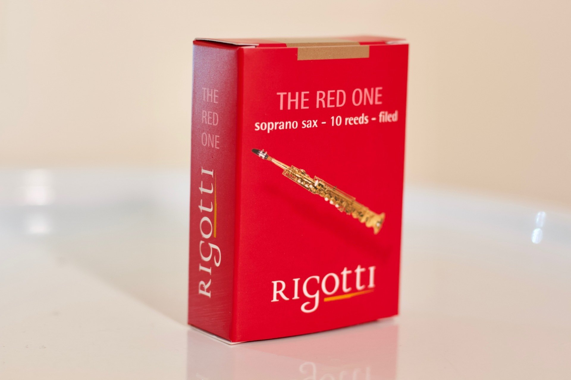 Palheta Rigotti Saxofone Soprano Classic Gold