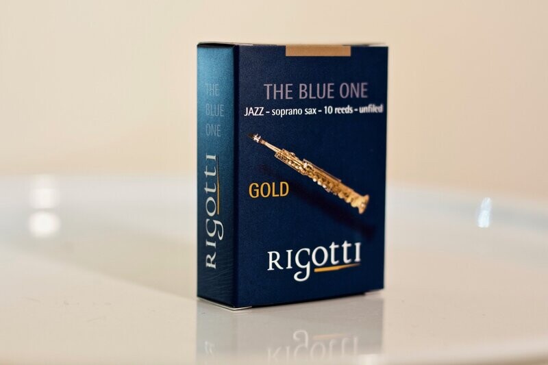 Palheta Rigotti Saxofone Soprano Jazz Gold