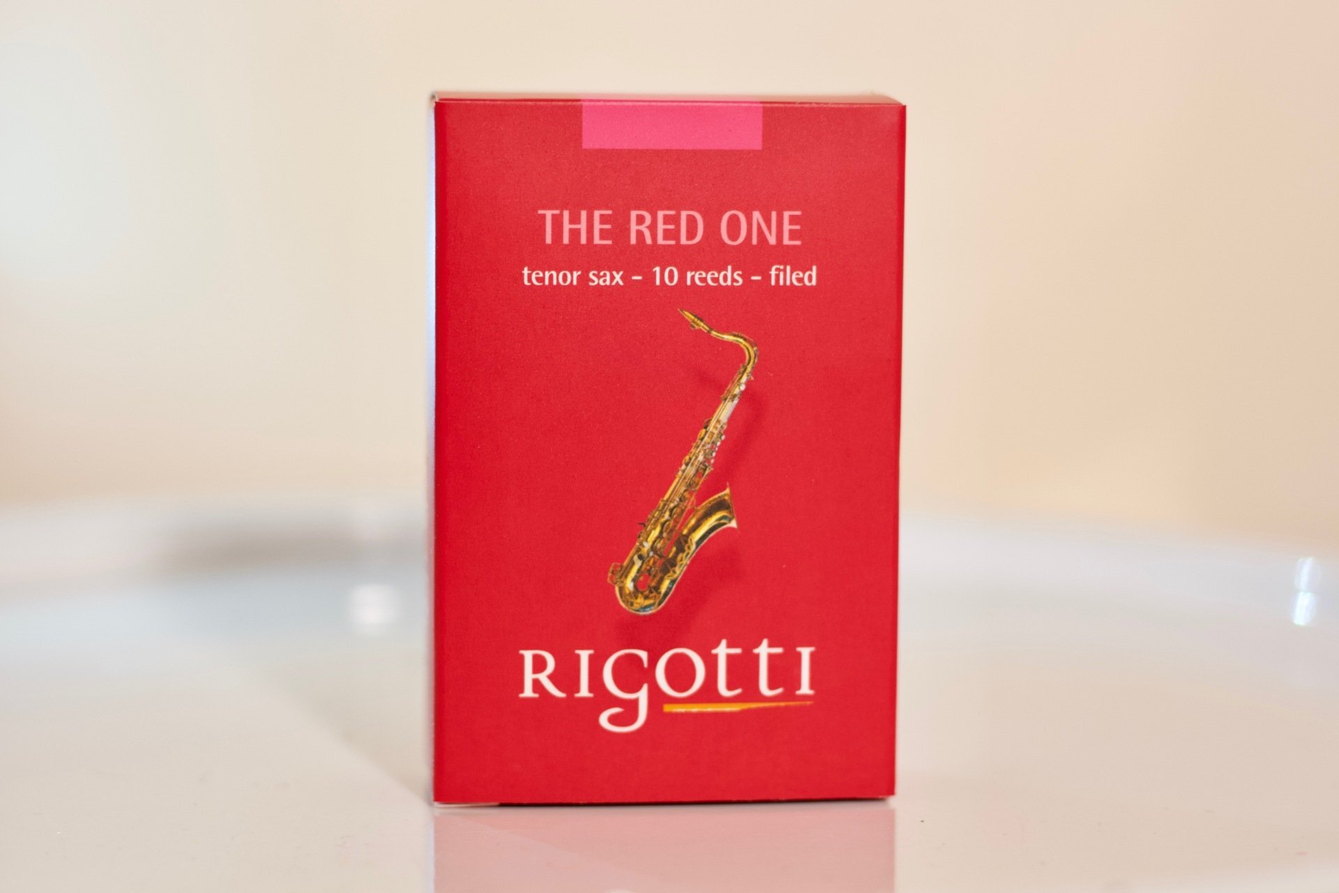 Palheta Rigotti Saxofone Tenor Classic Gold