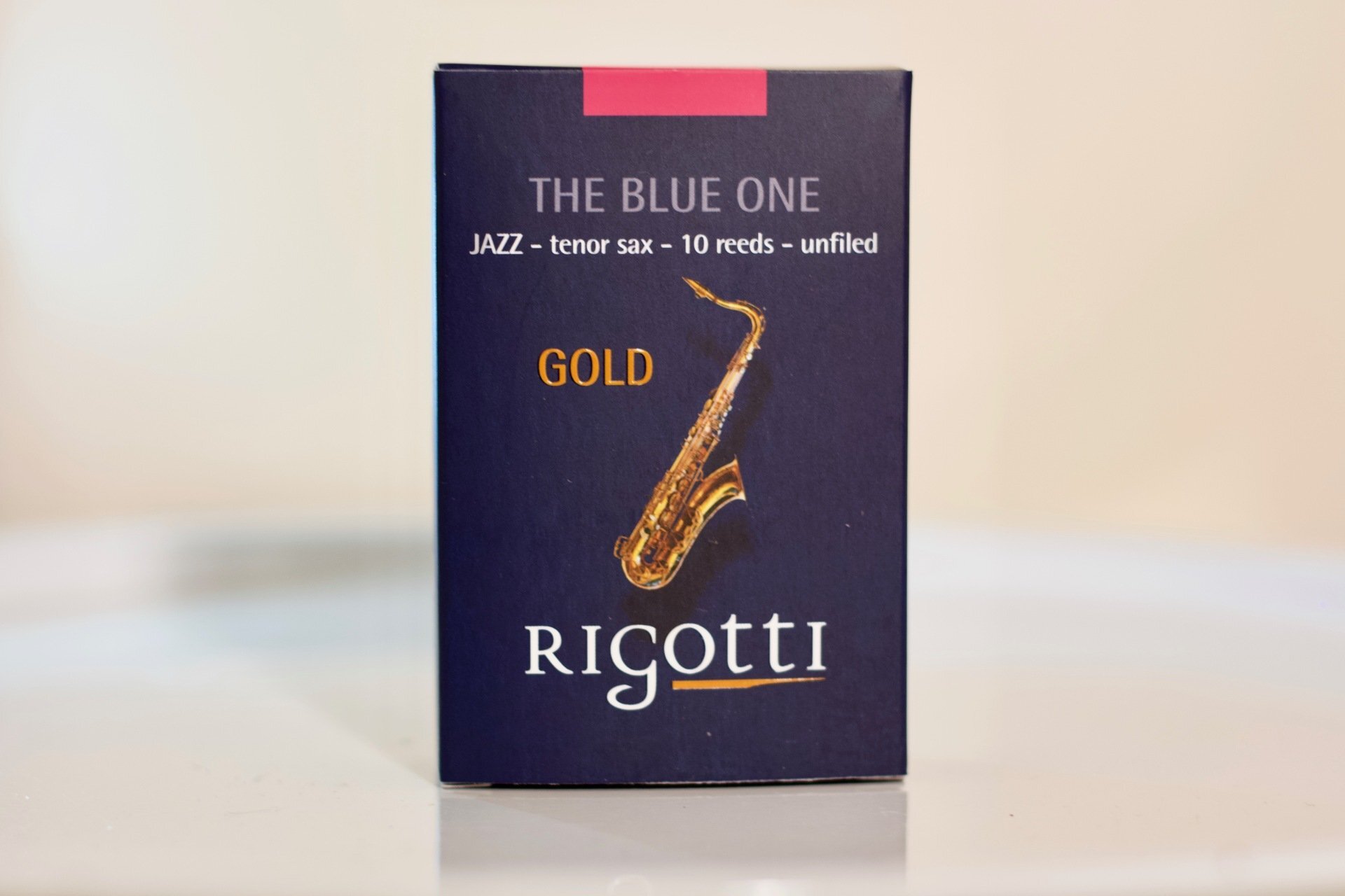 Palheta Rigotti Saxofone Tenor Jazz Gold