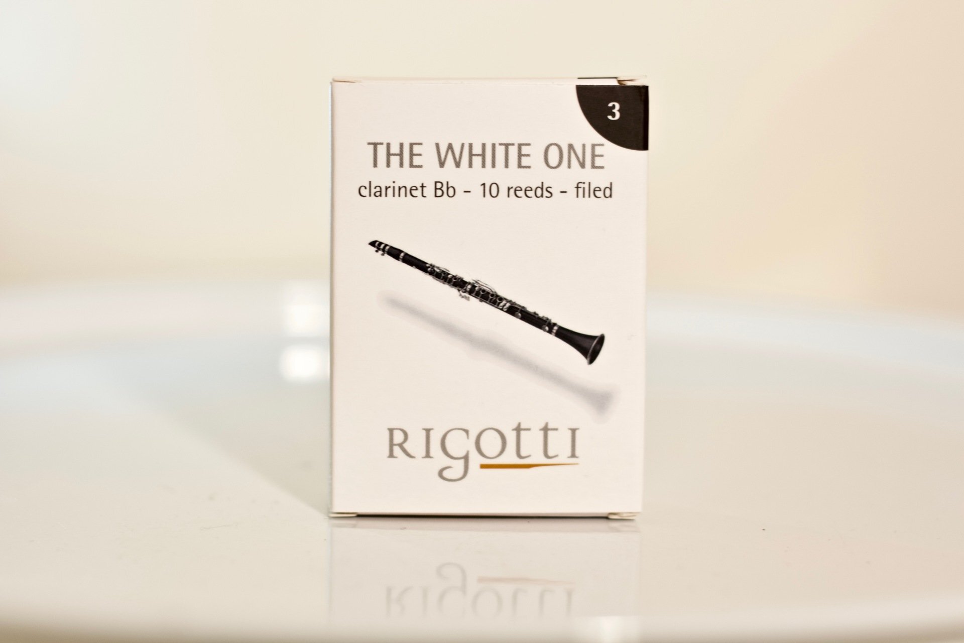 Palheta Rigotti Clarinete The White One