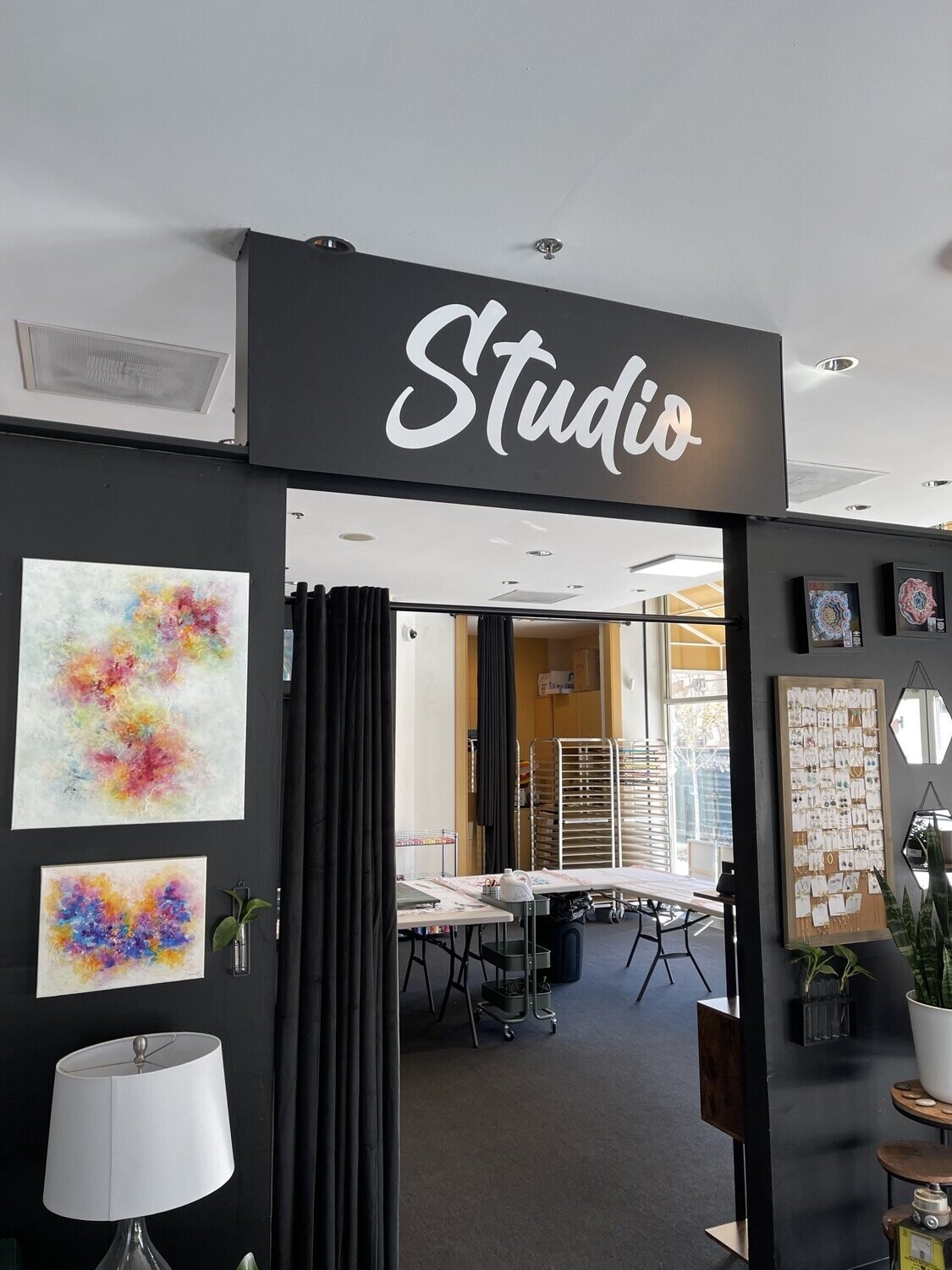 Internal Studio Signage HJ Design