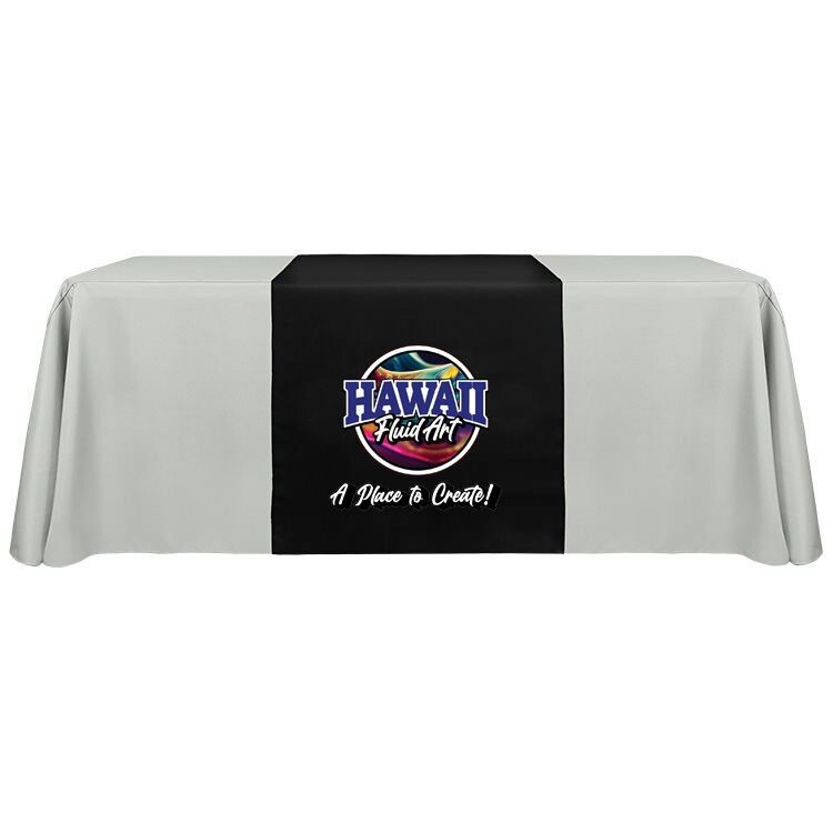 Table Runner Black Size 30 in wide x 80 in long