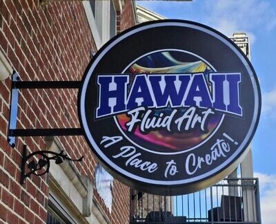 HJ - Round, Square, Oval, or Rectangle Lightbox Sign (Renderings and Approval Process)