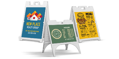 A-Frame Signage (Double Sided)
