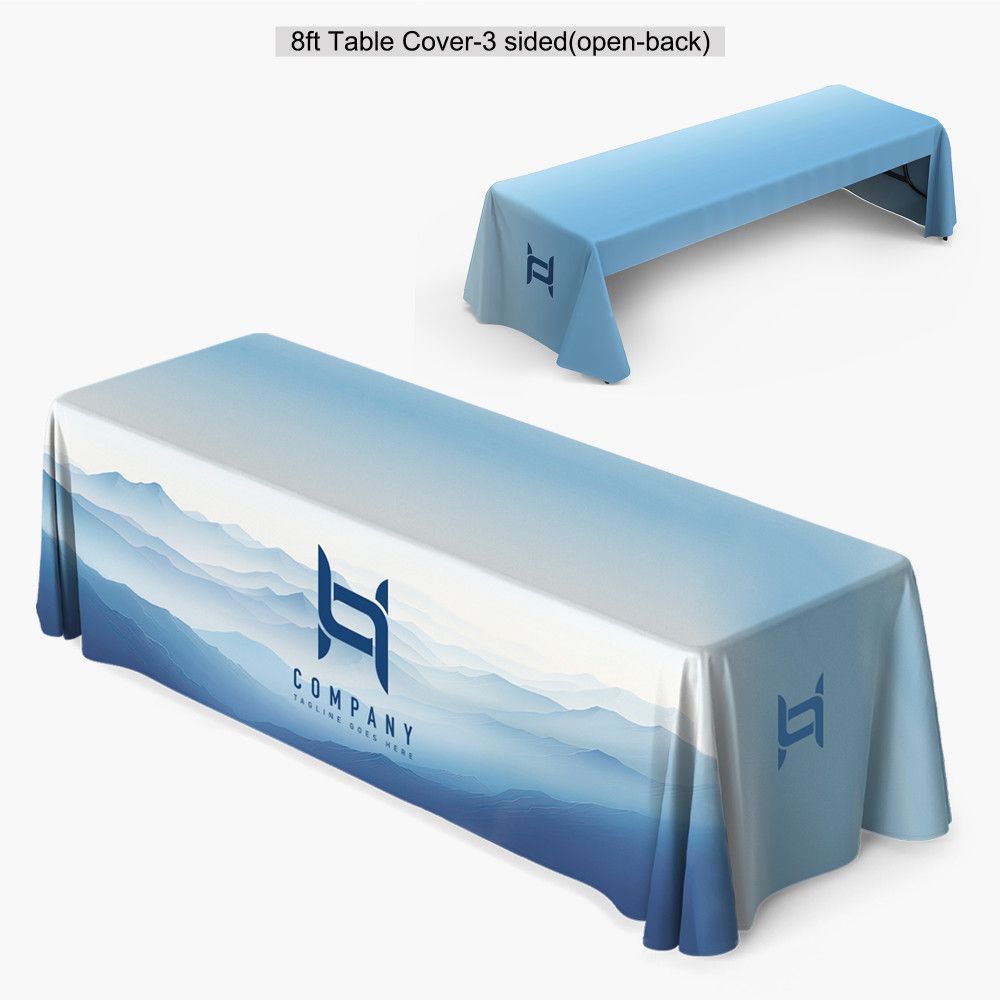 HJ - Table Cover/Cloth (For 4, 6, & 8 foot tables)