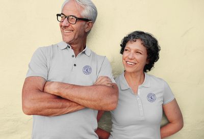 EMBROIDERED logo on Polo Shirts -  6.6oz (Unisex Cut)- JCMO