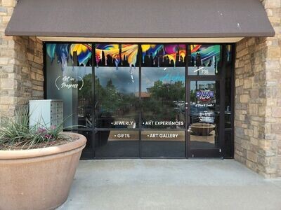 Window Graphics with Drips Window Graphics with Drips