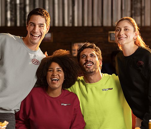 Crew Neck Sweatshirt with Logo