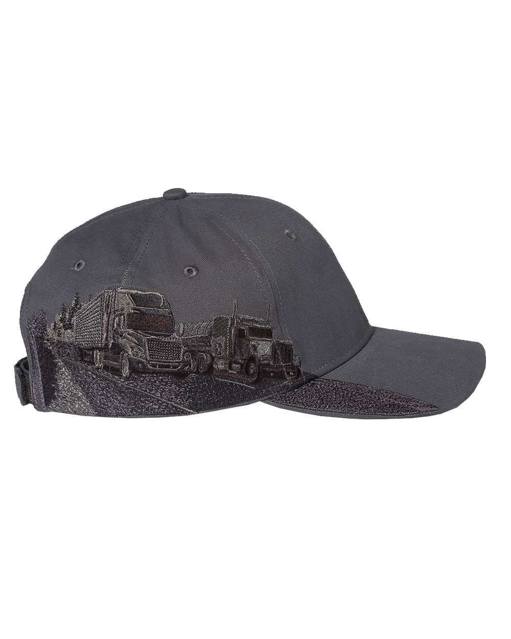Hats with Embroidered Trucks