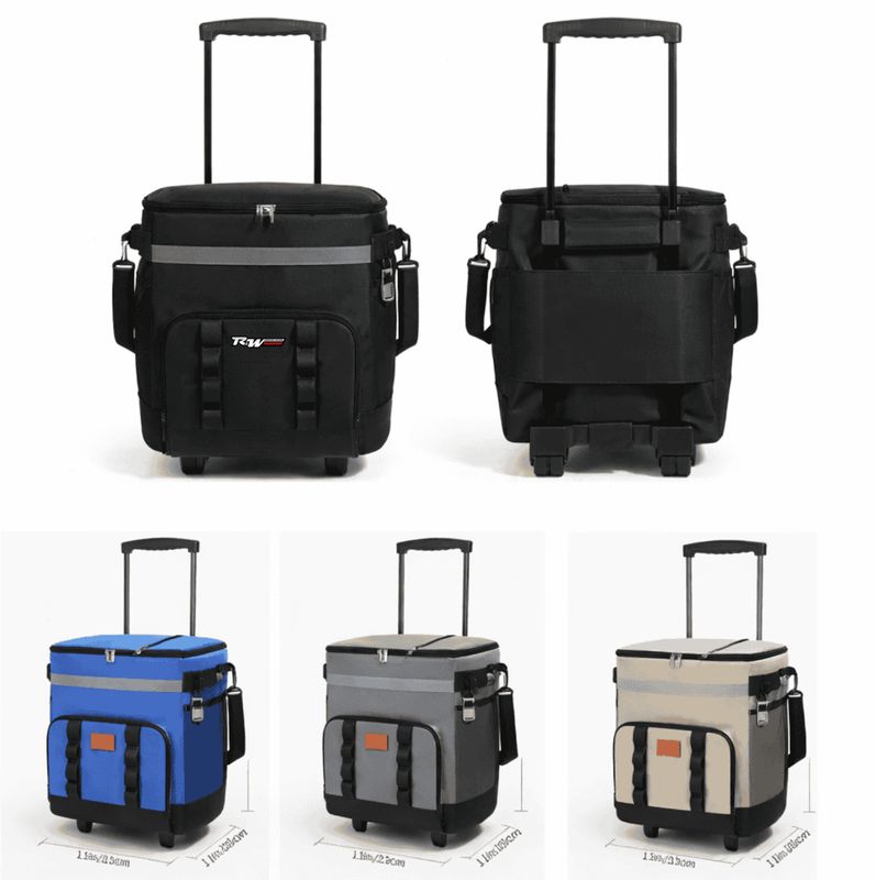 Insulated Portable Rolling cooler
