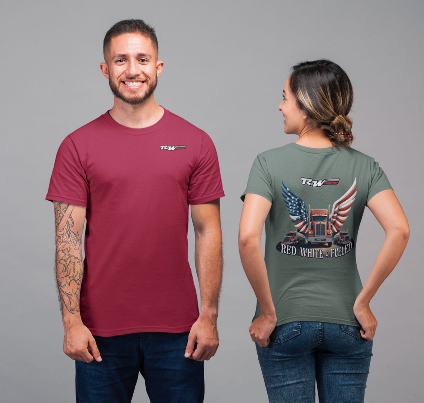 T-Shirt With Pocket (Patriotic)