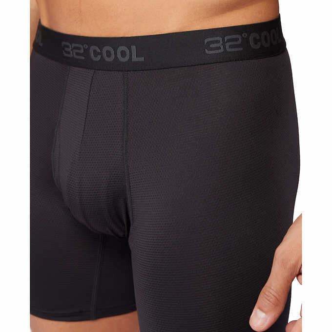 32 Degrees Men's Comfort Mesh Boxer Brief,
6-pack