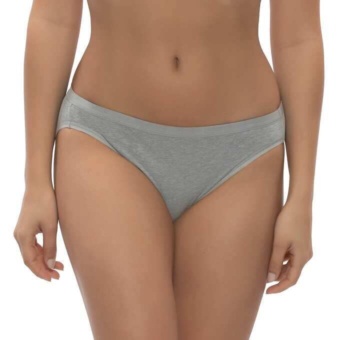 Felina Ladies' Organic Cotton Stretch Bikini, 6-pack