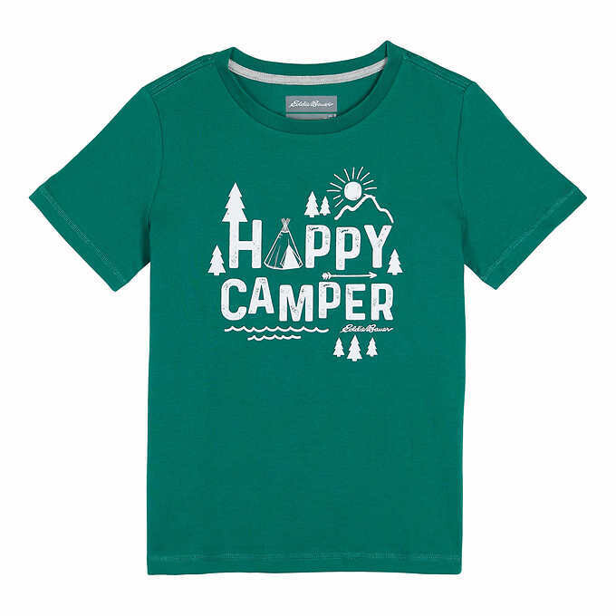 Eddie Bauer Youth Tee, Green Eddie Bauer Youth Tee, Green