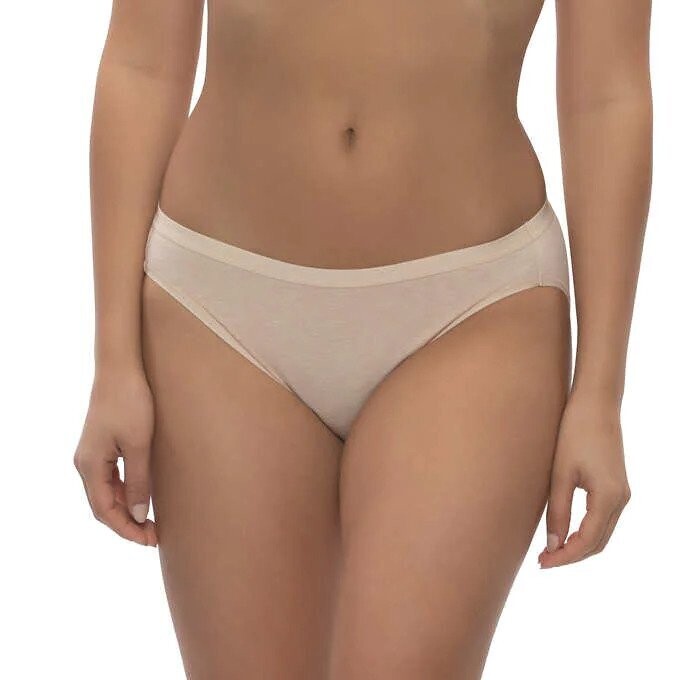 Felina Ladies' Organic Cotton Stretch Bikini, 6-pack