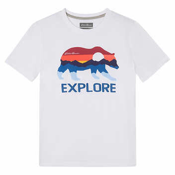 Eddie Bauer Youth Tee, White