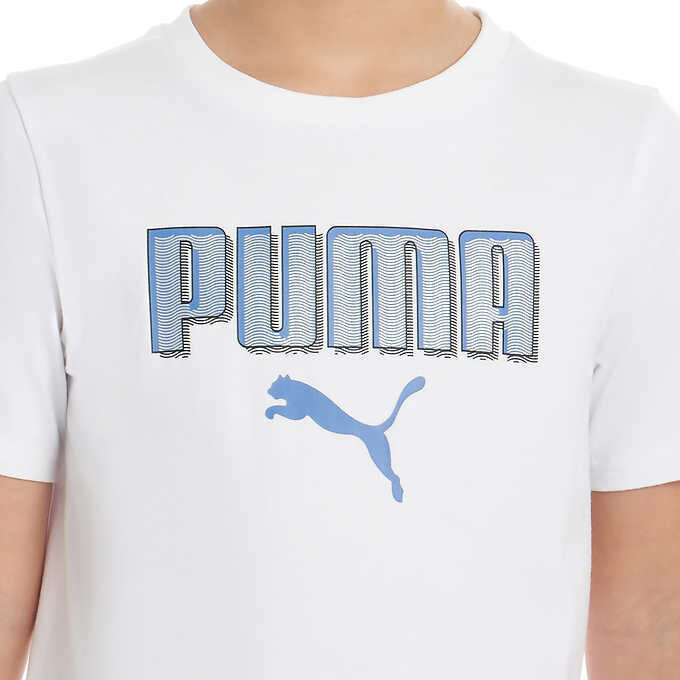 Puma Kids White Tee