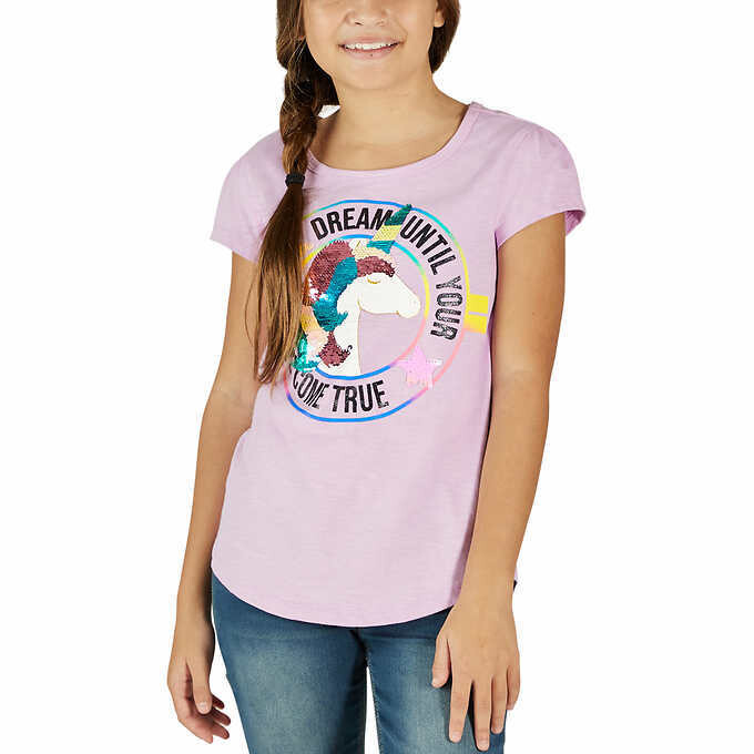 Vigoss Youth 3-pack Short Sleeve Tee, Unicorn