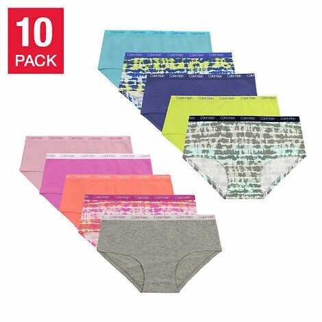 Calvin Klein Youth Hipster, 10-pack