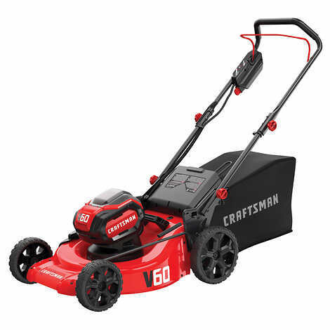 Craftsman 60V 21" Push Mower with 5Ah Battery and Charger