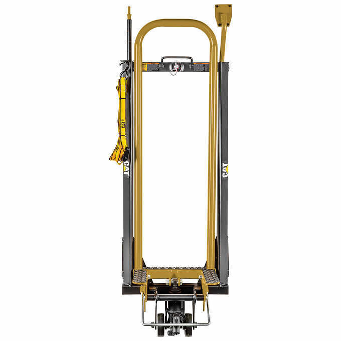 CAT 600lb Hydraulic Mower Jack Lift with Foot Pump Side Lift