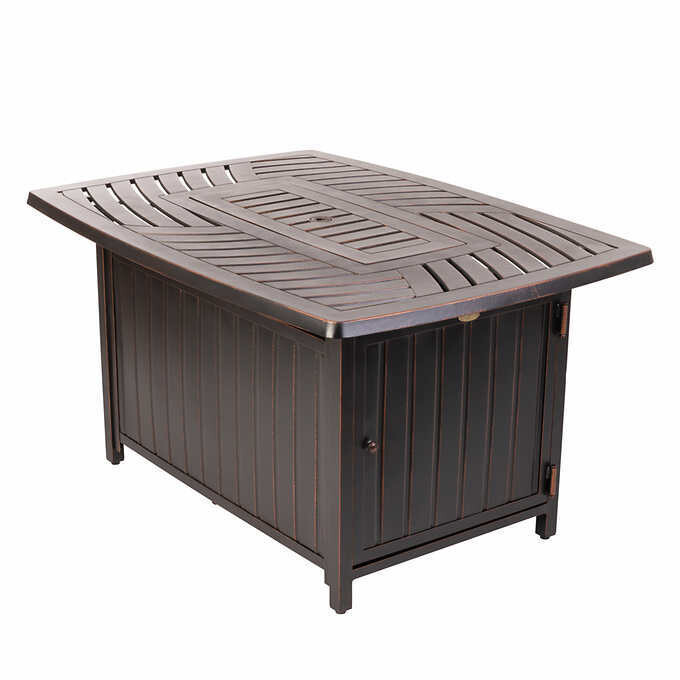 Bravos Rectangular LPG Fire Pit