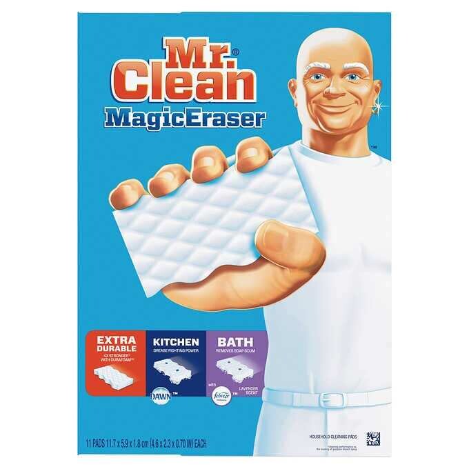 Mr. Clean Magic Eraser Household Cleaning Pads, Variety Pack, 11-count