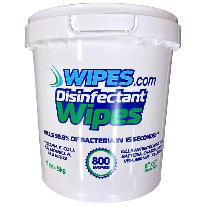 Wipes.com Disinfecting Wipes, 800 Wipes