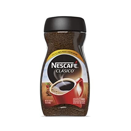 Nescafé Clasico Instant Coffee, Dark Roast, 10.5 oz Nescafé Clasico Instant Coffee, Dark Roast, 10.5 oz