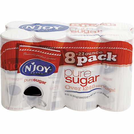 N'Joy Pure Sugar, 22 oz, 8-count